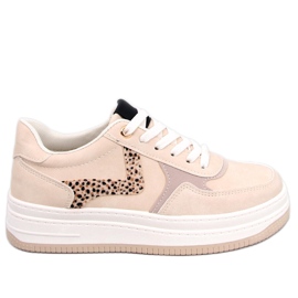 BM Platform tornacipő a Boyd Beige cégtől bézs BM Platform tornacipő a Boyd Beige cégtől bézs