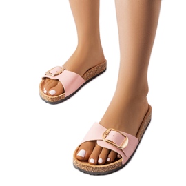 BM Rózsaszín csúszdák csattal a Benoittól BM Rózsaszín csúszdák csattal a Benoittól