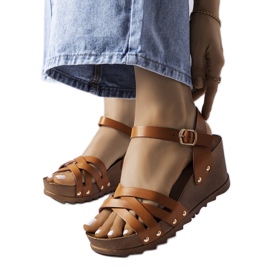 BM A márka barna ékszandálja Audric BM A márka barna ékszandálja Audric