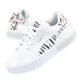 Puma Cali Star Jr 383186 01 sportcipő fehér fekete rózsaszín
