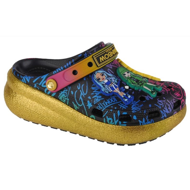 Crocs Rainbow High Cutie Crush Clog 208116-90H papucs sokszínű