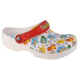 Crocs Pokemon Classic Kids Clog Jr 207739-94S papucs fehér Crocs Pokemon Classic Kids Clog Jr 207739-94S papucs fehér