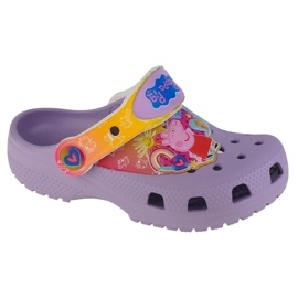 Crocs Classic Fun Peppa Pig T vagyok Clog papucs 207915-530 sokszínű Crocs Classic Fun Peppa Pig T vagyok Clog papucs 207915-530 sokszínű