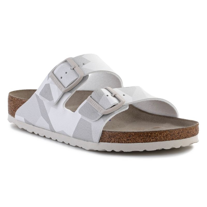 Birkenstock Arizona Desert Soil Geo M 1024881 papucs fehér