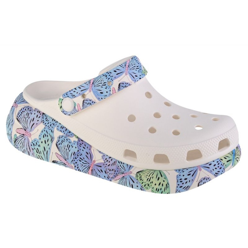 Clumps Crocs Classic Crush Butterfly szandál W 208258-94S fehér