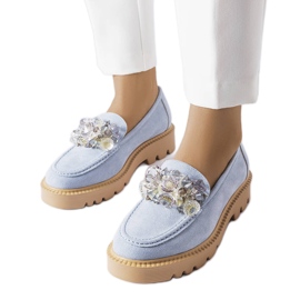 Venezia Vincez kristályokkal díszített kék naplopók Venezia Vincez kristályokkal díszített kék naplopók