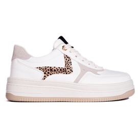 Shelovet vaskos talpú tornacipő fehér