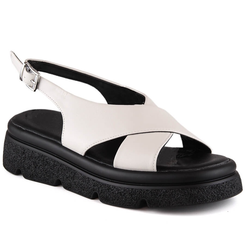 Női bézs platformszandál Jezzi 5473