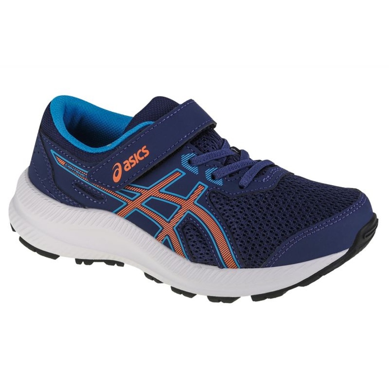 Asics Contend 8 Ps Jr 1014A258-405 futócipő kék Asics Contend 8 Ps Jr 1014A258-405 futócipő kék