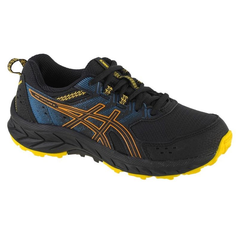 Asics Pre Venture 9 Gs Jr 1014A276-001 futócipő fekete