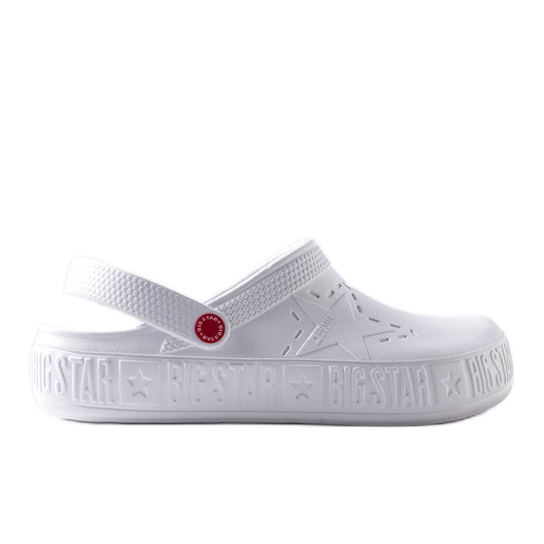 Big Star II175003 fehér papucs