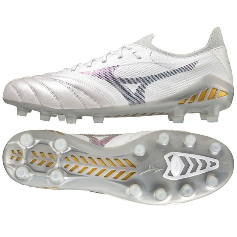 Cipők Mizuno Morelia Neo Iii Beta Md M P1GA239104 fehér fehér