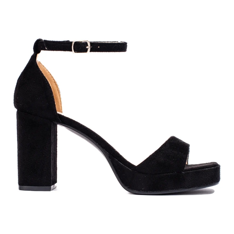 W. Potocki Fekete magas sarkú szandál a Potocki márkától W. Potocki Fekete magas sarkú szandál a Potocki márkától