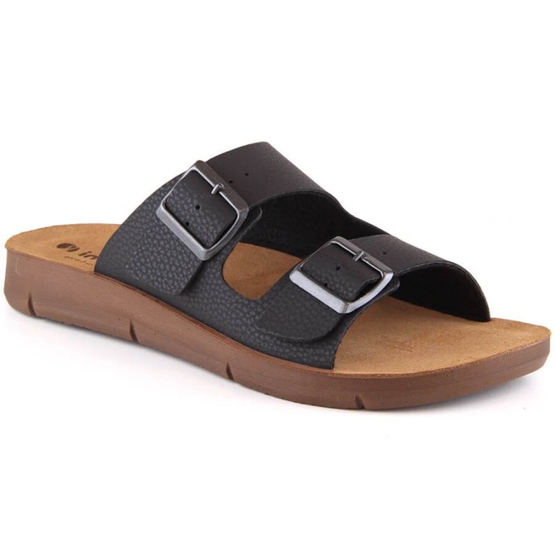 Kényelmes Inblu M CM000028-014 papucs fekete