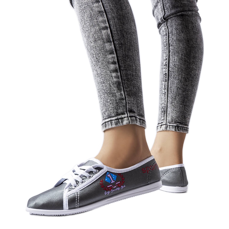 Női szürke Woodstock tornacipő Női szürke Woodstock tornacipő