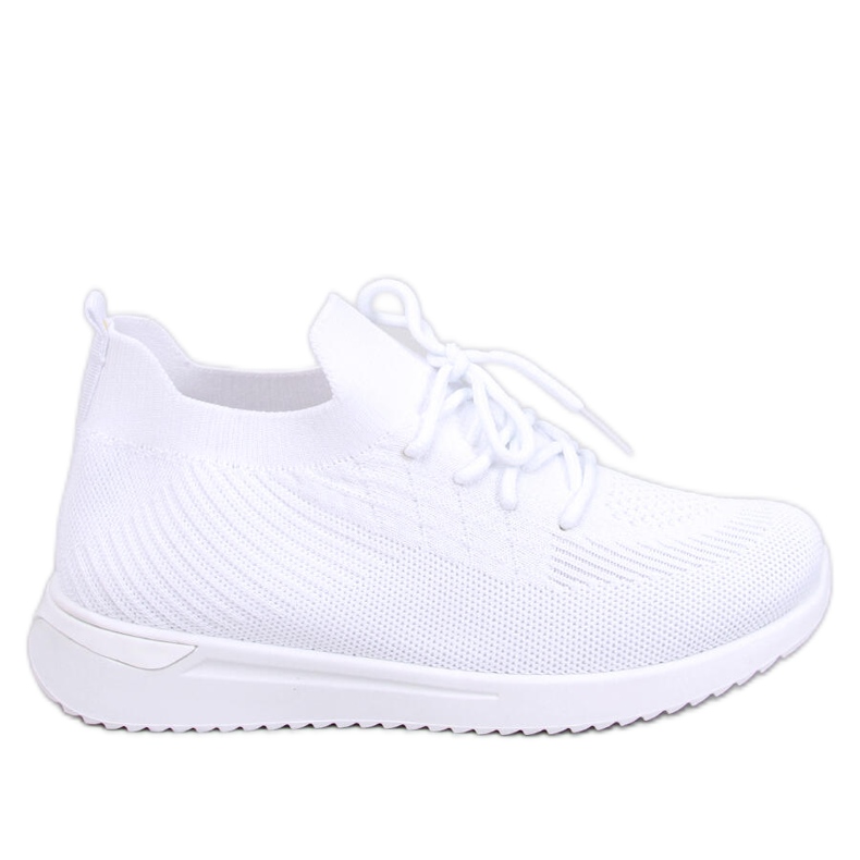 BM Bergman fehér zoknis sportcipő