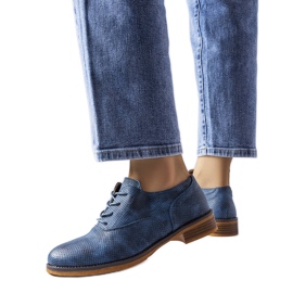 Kék LS5379 Taupe cipő