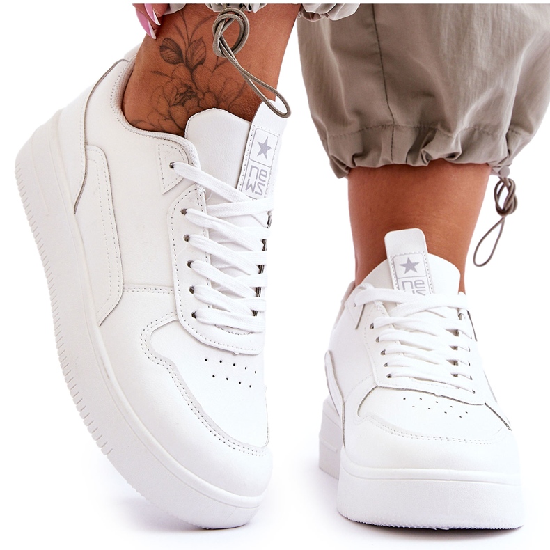 Női klasszikus sportcipő, fehér Juliano