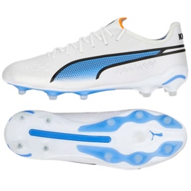 Puma King Ultimate FG/AG M 107097 01 cipő fehér fehér Puma King Ultimate FG/AG M 107097 01 cipő fehér fehér