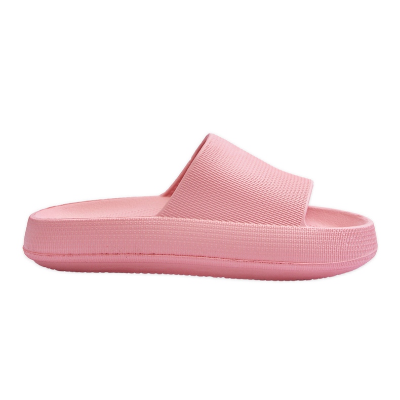 Divatos Könnyű Flip Flops Egy Masszív Talp Pink Rebel rózsaszín Divatos Könnyű Flip Flops Egy Masszív Talp Pink Rebel rózsaszín