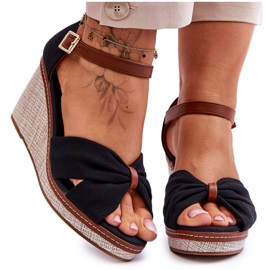 Női ékszandál fekete Daphne Női ékszandál fekete Daphne