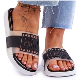 Női sportpapucs Black Sunrise fekete