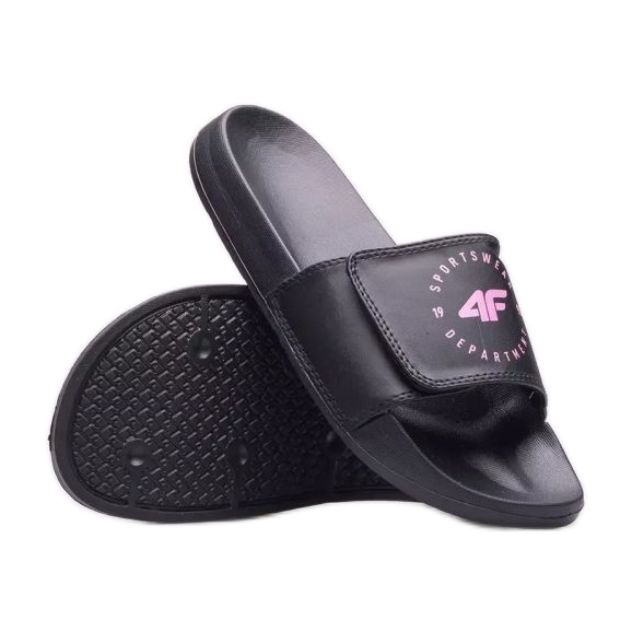 4F Jr. 4FJSS23FFLIF081-21S papucs fekete