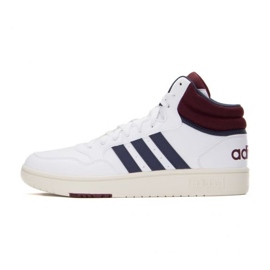 Adidas Hoops 3.0 Mid HP7895 cipő fehér