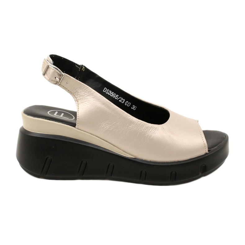 Wedge Sandals Gold Filippo DS3595/23 GO aranysárga