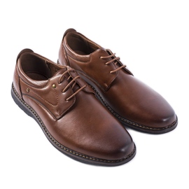 Toni férfi barna brogues