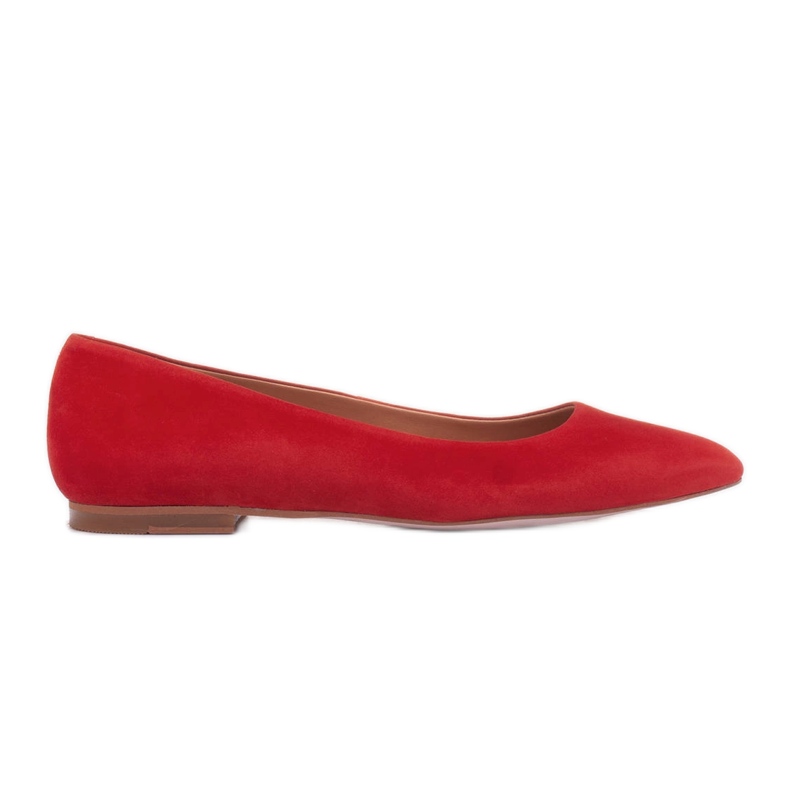 Marco Shoes Könnyű balerinák piros