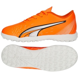 Puma Ultra Play Tt Jr 107236 01 cipő narancssárga narancs és vörös Puma Ultra Play Tt Jr 107236 01 cipő narancssárga narancs és vörös