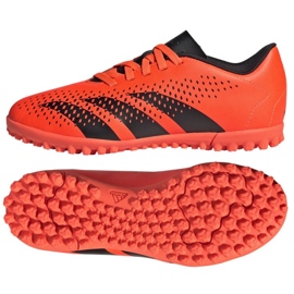 Adidas Predator Accuracy.4 GW7086 futballcipő narancssárga narancs és vörös Adidas Predator Accuracy.4 GW7086 futballcipő narancssárga narancs és vörös