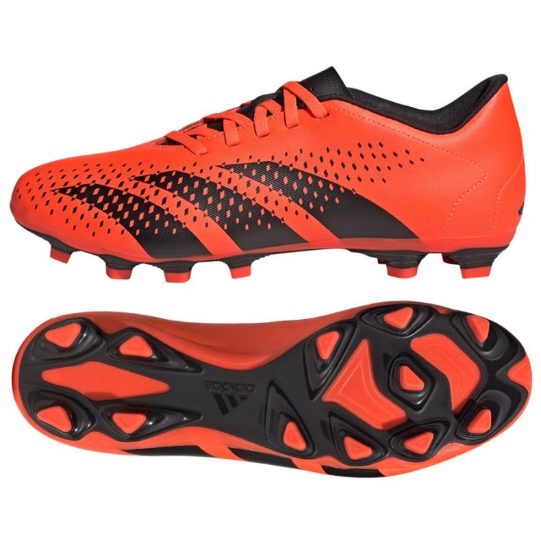 Adidas Predator Accuracy.4 Fg M GW4603 focicipő narancssárga narancs és vörös