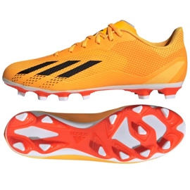 Adidas X Speedportal.4 Fg M GZ2460 futballcipő narancssárga narancs és vörös