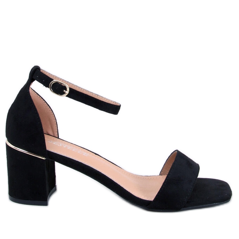 Rocco Fekete alacsony sarkú szandál