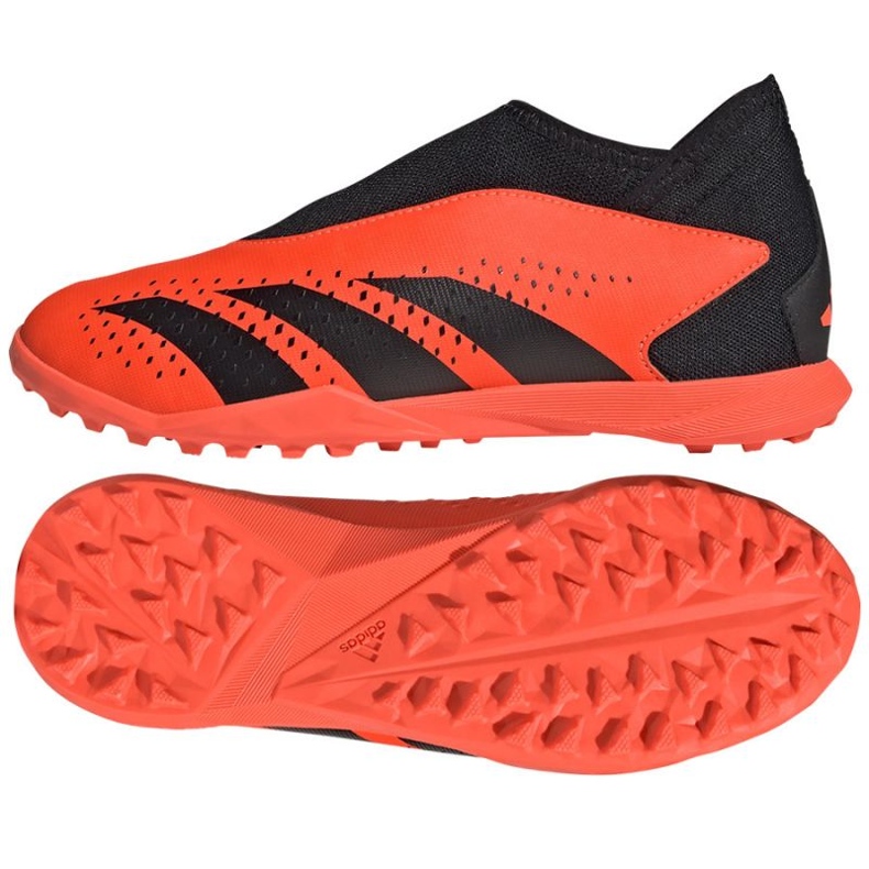 Adidas Predator Accuracy.3 Tf Ll Jr GW7091 futballcipő narancssárga Adidas Predator Accuracy.3 Tf Ll Jr GW7091 futballcipő narancssárga