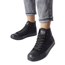 Fekete bokacsizma Big Star T274033 Fekete bokacsizma Big Star T274033