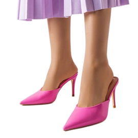 Pink Drainer sarkú szandál rózsaszín Pink Drainer sarkú szandál rózsaszín