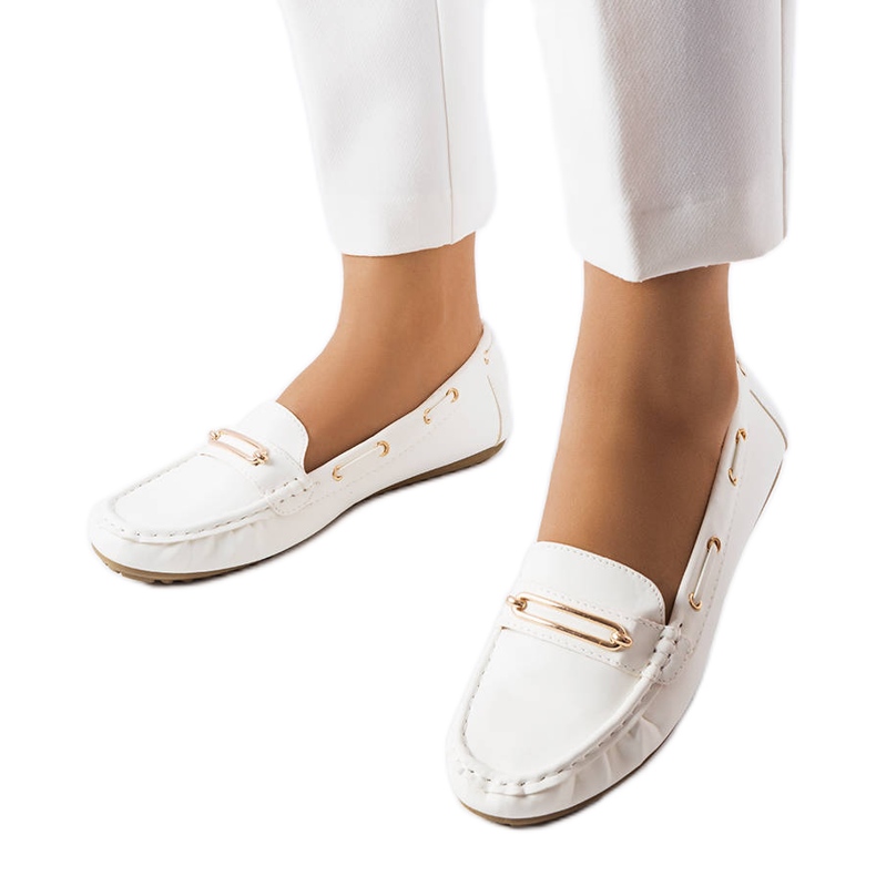 Seattle rátéttel díszített fehér naplopók