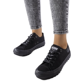 Big Star FF274248 fekete tornacipő