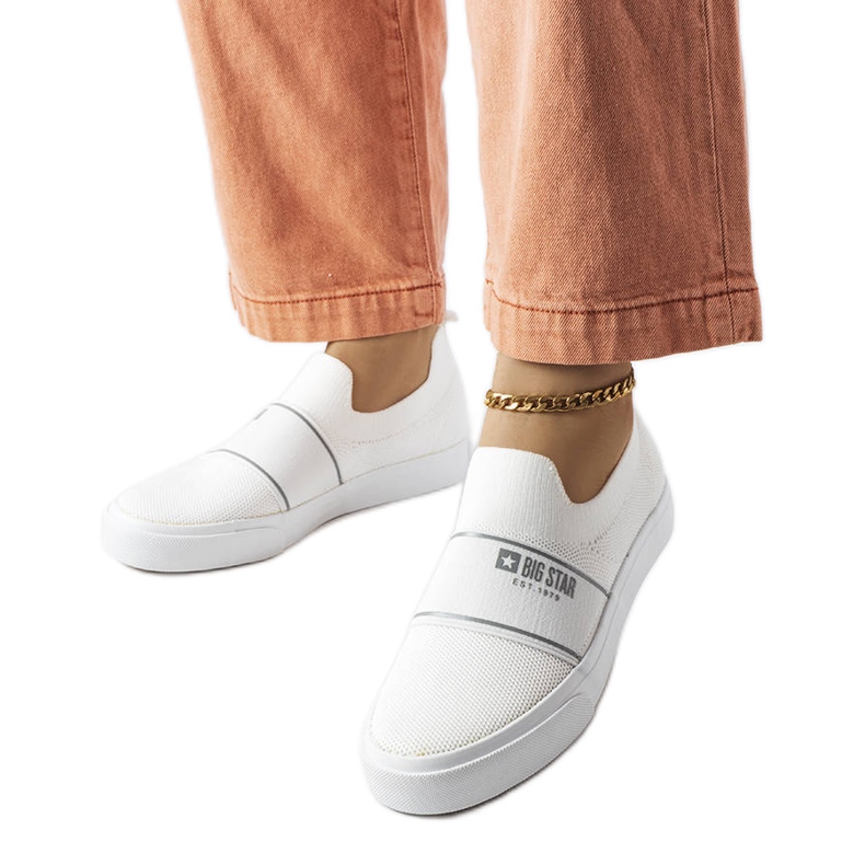 Big Star női fehér tornacipő JJ274092