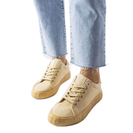 Sárga tornacipő Big Star JJ274412202