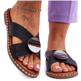 Vinceza Női fekete Kenley lapos sarkú cipő Vinceza Női fekete Kenley lapos sarkú cipő