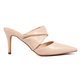 Shelovet bézs tűsarkú szandál Shelovet bézs tűsarkú szandál