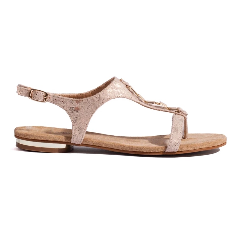 Shelovet rózsaszín lapos szandál