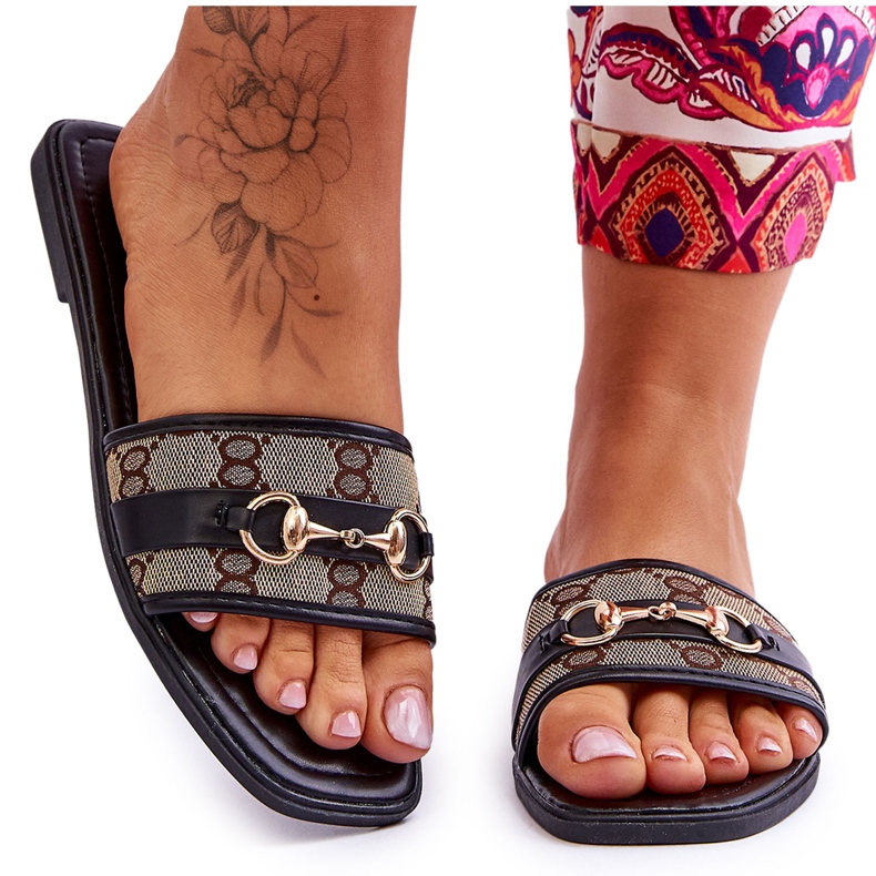 FG1 Klasszikus lapos sarkú fekete Marlene FG1 Klasszikus lapos sarkú fekete Marlene