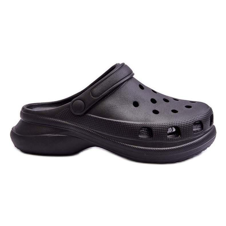 PG2 Hab Diák Crocs Egy Vaskos Talp Fekete Katniss