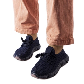 Inna Sötétkék sportcipő az Élodie-tól