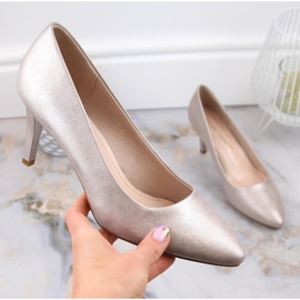 Sergio Leone 1336 női arany pumpák aranysárga Sergio Leone 1336 női arany pumpák aranysárga